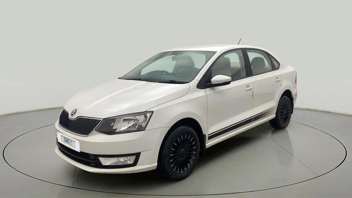 2020 Skoda Rapid ACTIVE 1.0 TSI, Petrol, Manual, 45,133 km, Left Front Diagonal