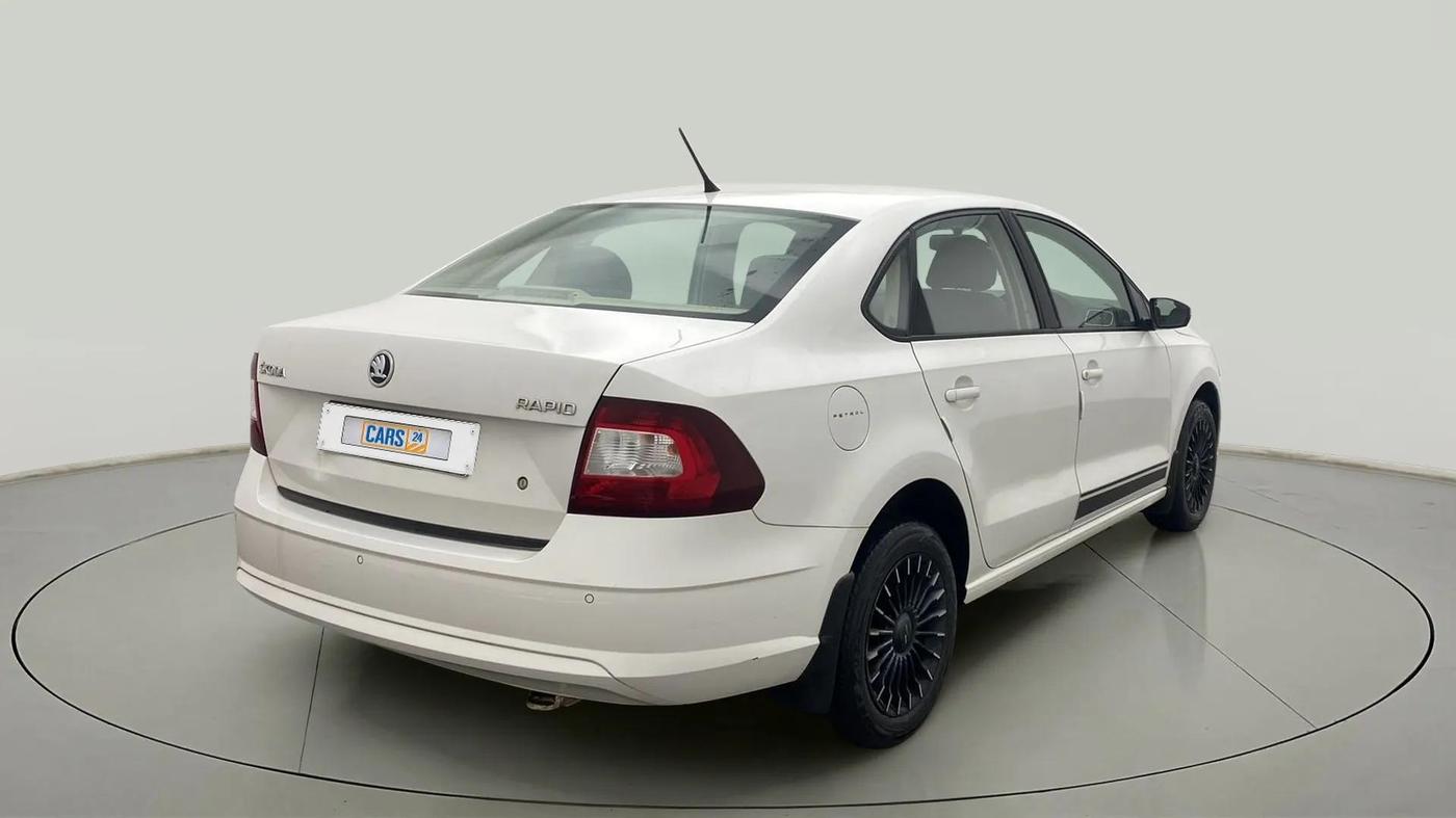 2020 Skoda Rapid ACTIVE 1.0 TSI, Petrol, Manual, 45,133 km, Right Back Diagonal