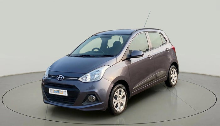 2016 Hyundai Grand i10 SPORTZ 1.2 KAPPA VTVT, Petrol, Manual, 35,273 km, Left Front Diagonal