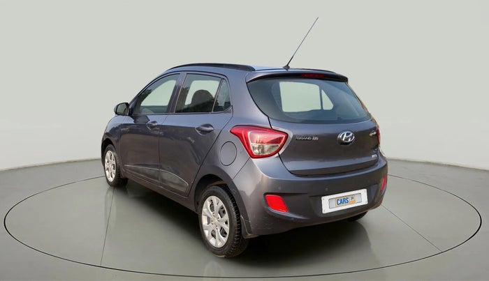 2016 Hyundai Grand i10 SPORTZ 1.2 KAPPA VTVT, Petrol, Manual, 35,273 km, Left Back Diagonal
