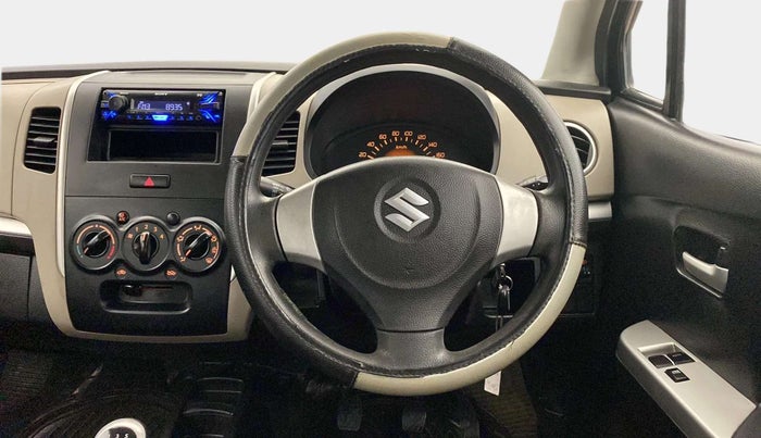 2014 Maruti Wagon R 1.0 LXI, Petrol, Manual, 48,209 km, Steering Wheel Close Up