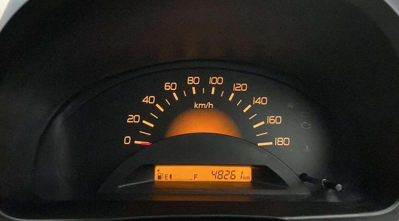 2014 Maruti Wagon R 1.0 LXI, Petrol, Manual, 48,209 km, Odometer Image
