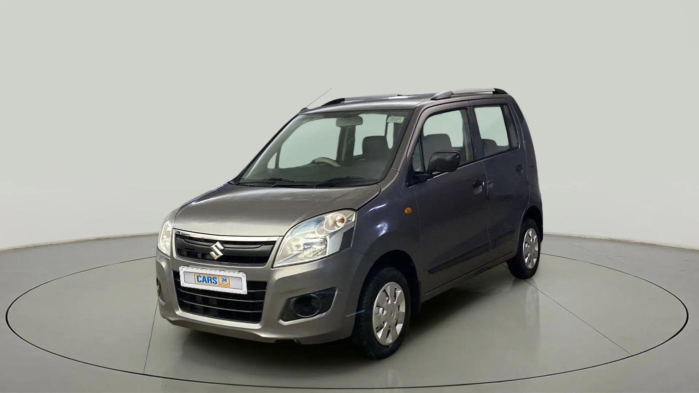 2014 Maruti Wagon R 1.0 LXI, Petrol, Manual, 48,209 km, Left Front Diagonal