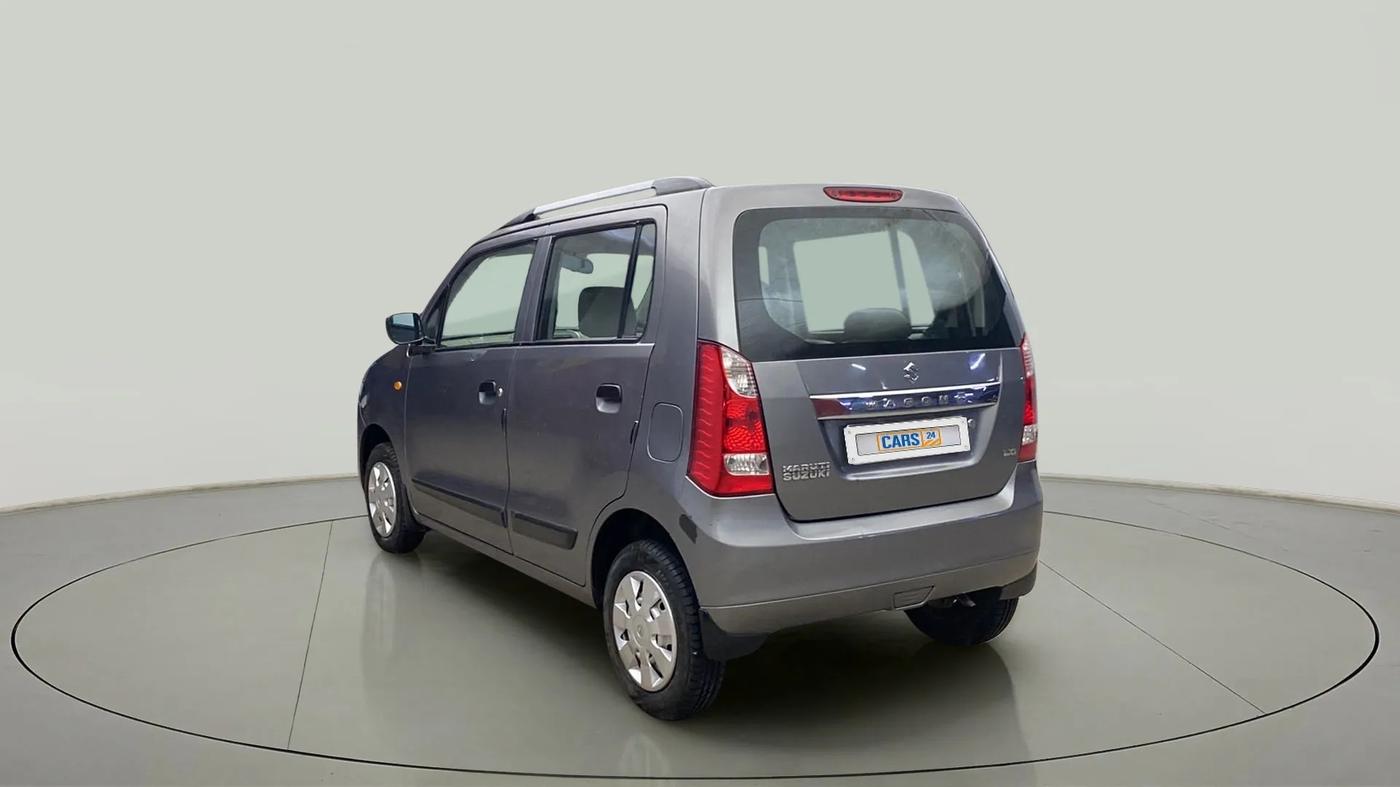 2014 Maruti Wagon R 1.0 LXI, Petrol, Manual, 48,209 km, Left Back Diagonal