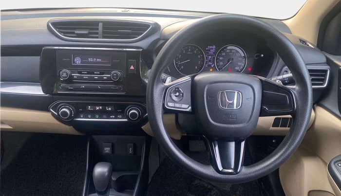 2019 Honda Amaze 1.2L I-VTEC V CVT, Petrol, Automatic, 30,543 km, Steering Wheel Close Up