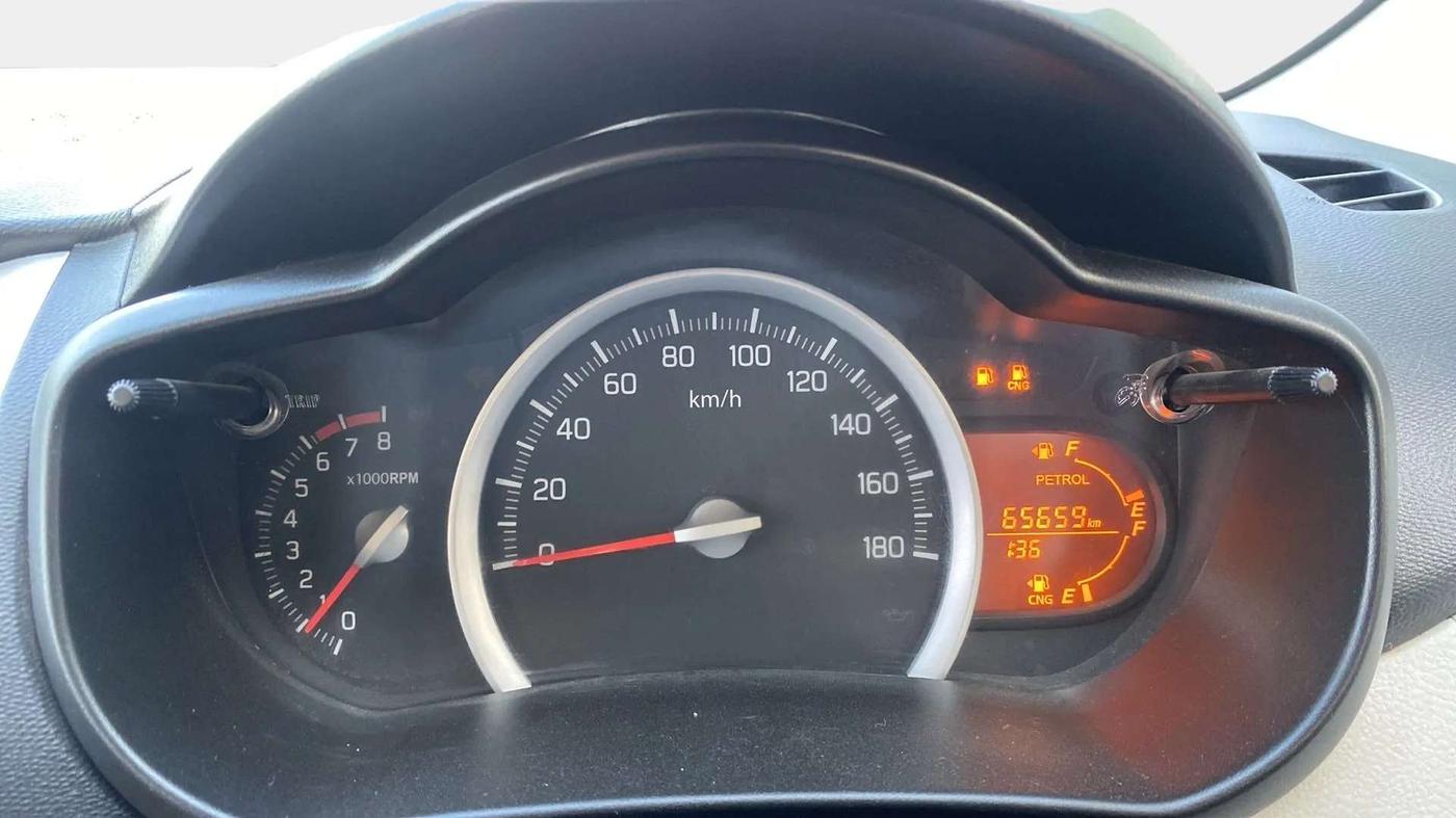 2018 Maruti Celerio VXI CNG, CNG, Manual, 65,830 km, Odometer Image