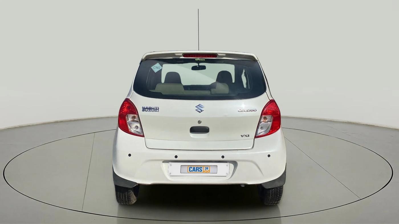 2018 Maruti Celerio VXI CNG, CNG, Manual, 65,830 km, Back/Rear