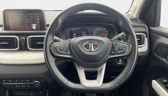 2022 Tata PUNCH CREATIVE  AMT, Petrol, Automatic, 32,918 km, Steering Wheel Close Up