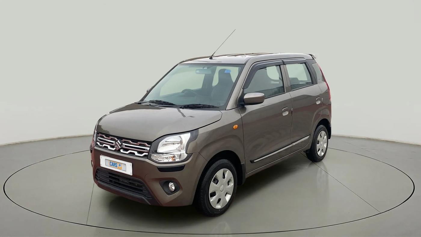 2020 Maruti New Wagon-R VXI 1.0, Petrol, Manual, 18,905 km, Left Front Diagonal