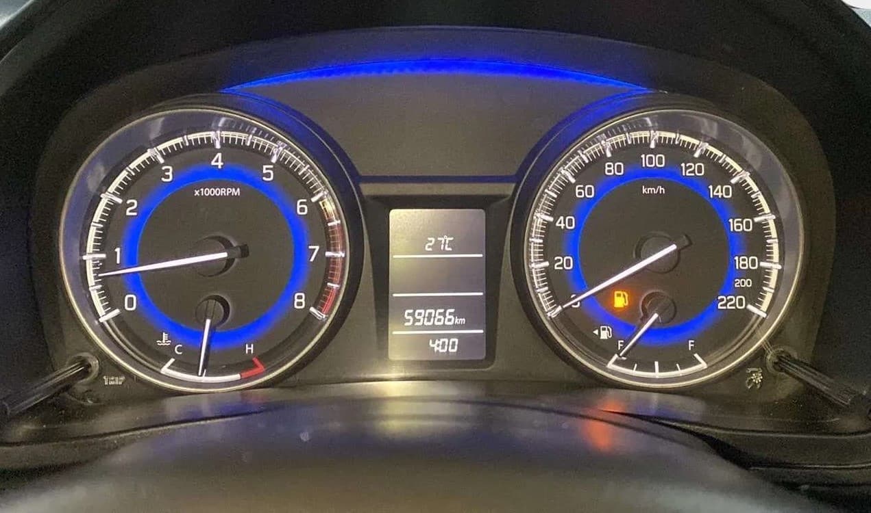 2016 Maruti Baleno DELTA PETROL 1.2, Petrol, Manual, 59,228 km, Odometer Image