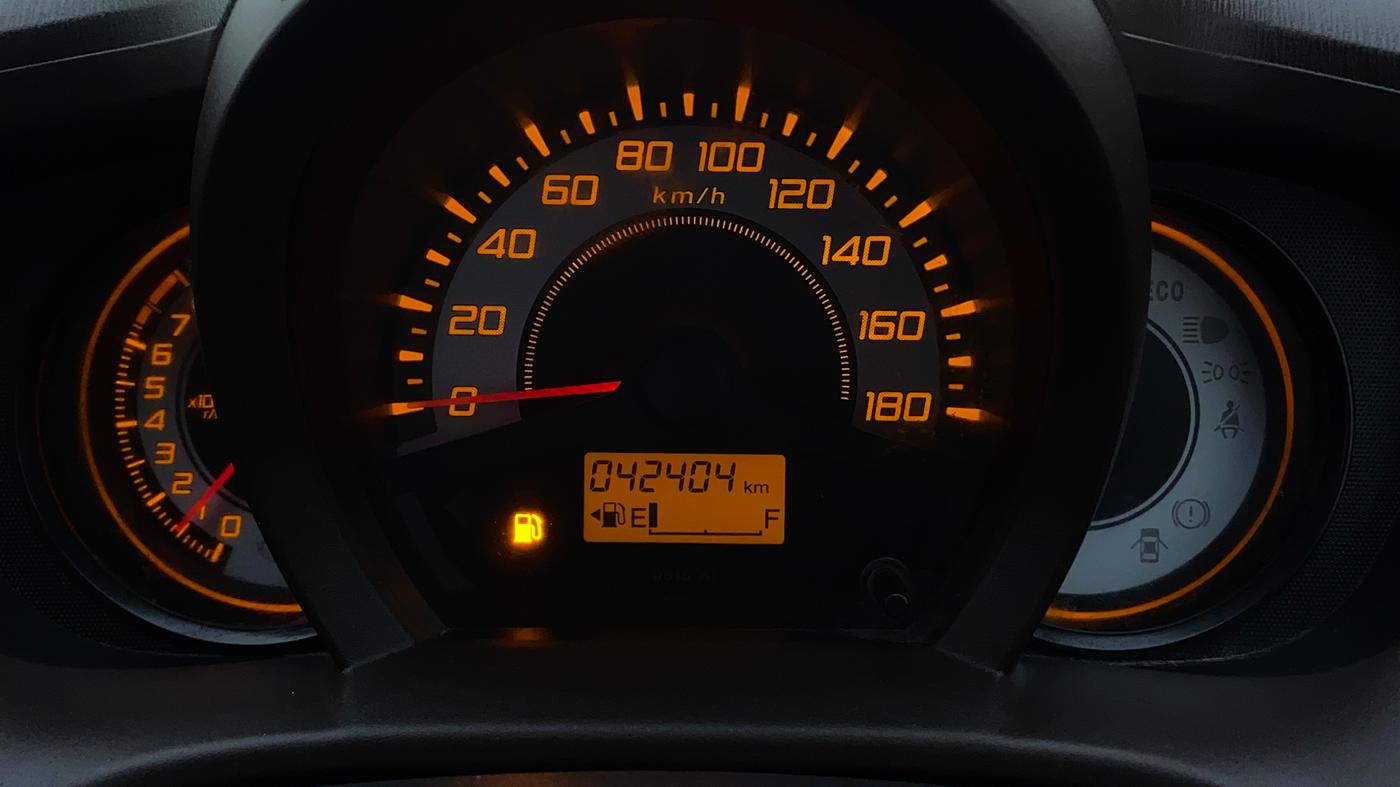 2013 Honda Brio S MT, Petrol, Manual, 42,403 km, Odometer Image
