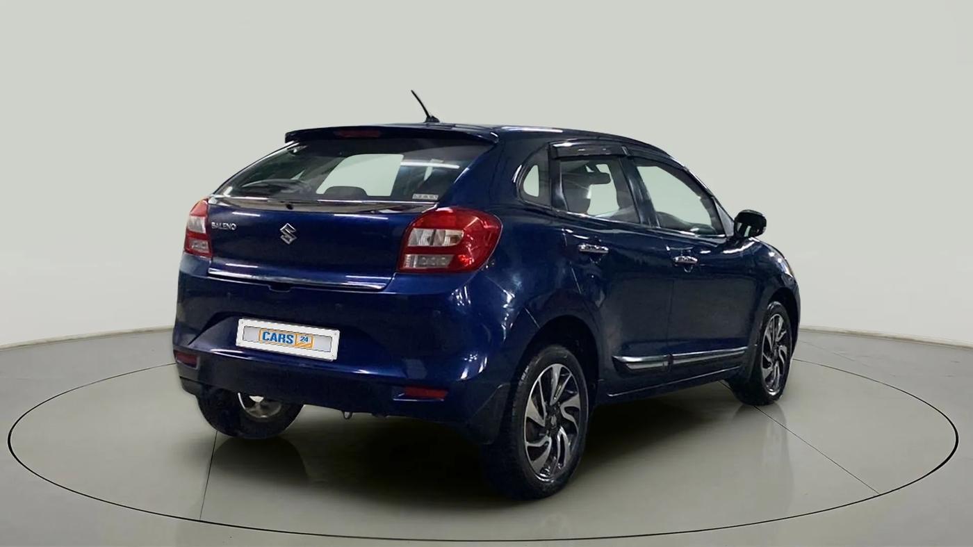 2019 Maruti Baleno ALPHA CVT PETROL 1.2, Petrol, Automatic, 87,848 km, Right Back Diagonal