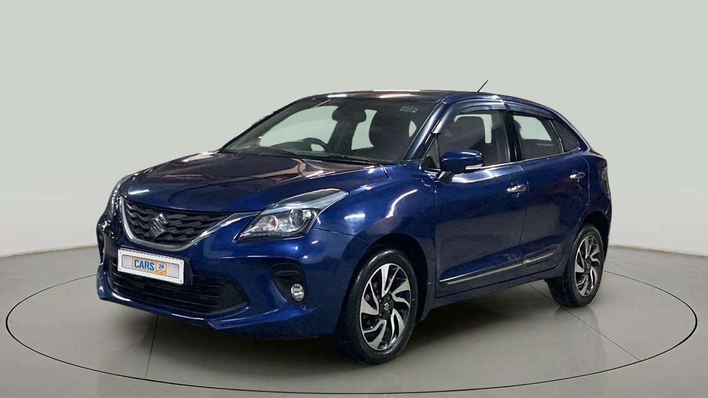 2019 Maruti Baleno ALPHA CVT PETROL 1.2, Petrol, Automatic, 87,848 km, Left Front Diagonal