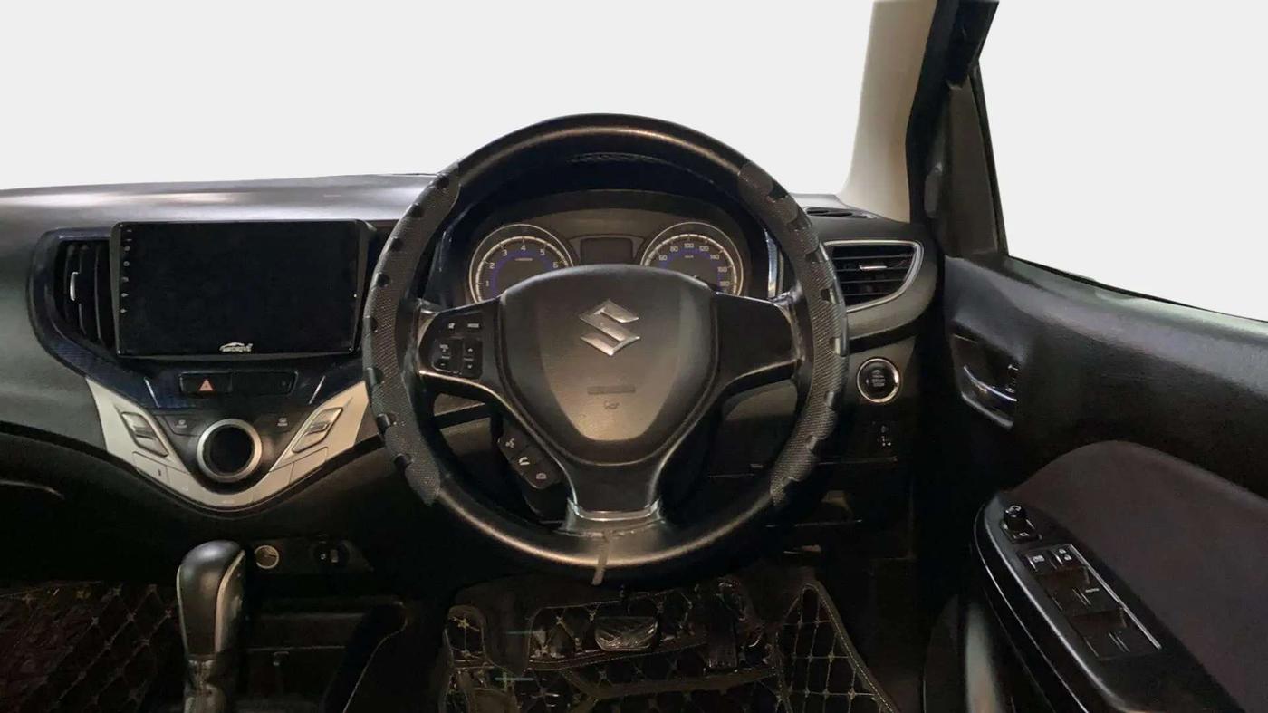 2019 Maruti Baleno ALPHA CVT PETROL 1.2, Petrol, Automatic, 87,848 km, Steering Wheel Close Up