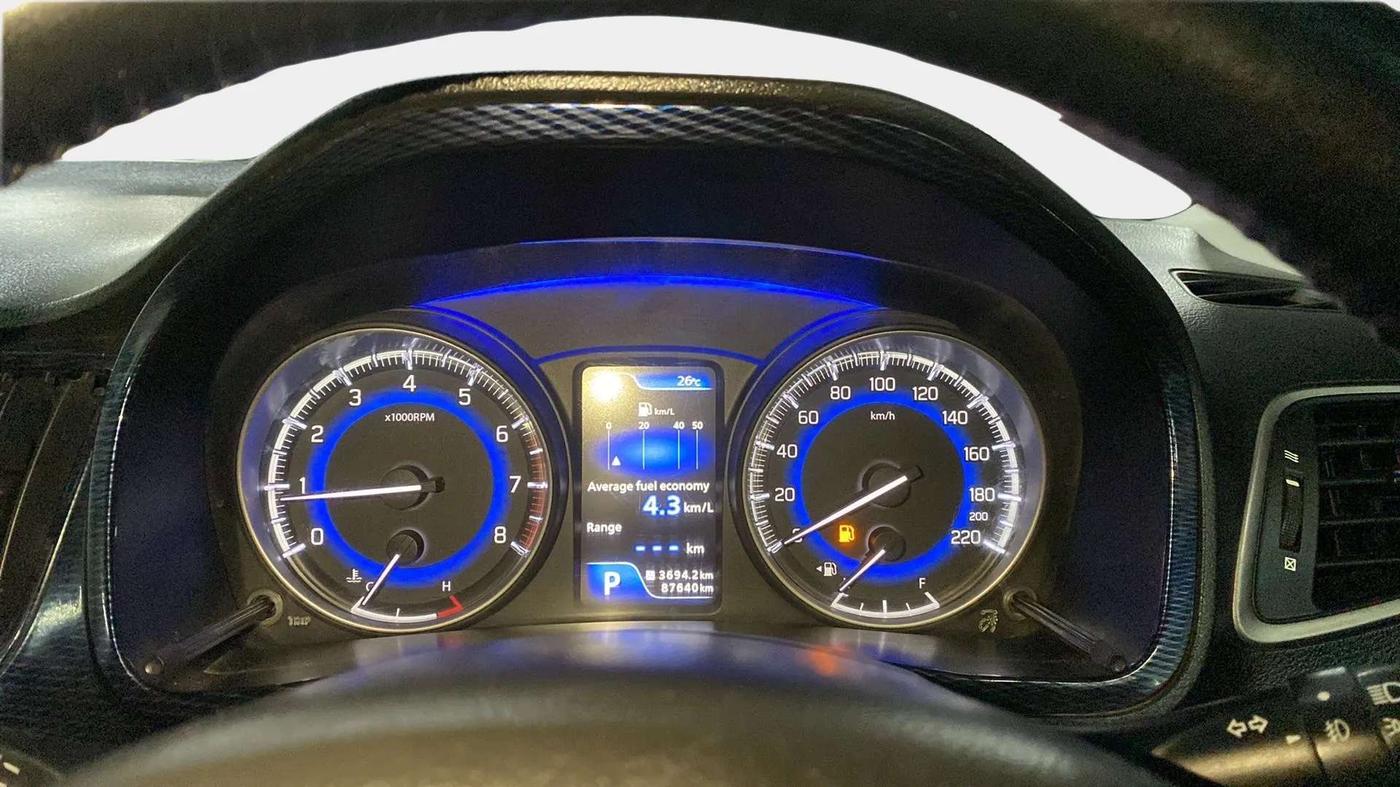 2019 Maruti Baleno ALPHA CVT PETROL 1.2, Petrol, Automatic, 87,848 km, Odometer Image