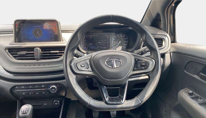 2022 Tata ALTROZ XZ PLUS PETROL DARK EDITION, Petrol, Manual, 24,192 km, Steering Wheel Close Up