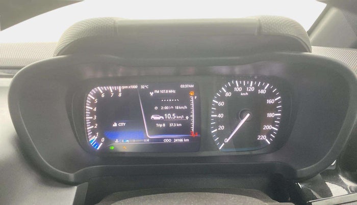 2022 Tata ALTROZ XZ PLUS PETROL DARK EDITION, Petrol, Manual, 24,192 km, Odometer Image