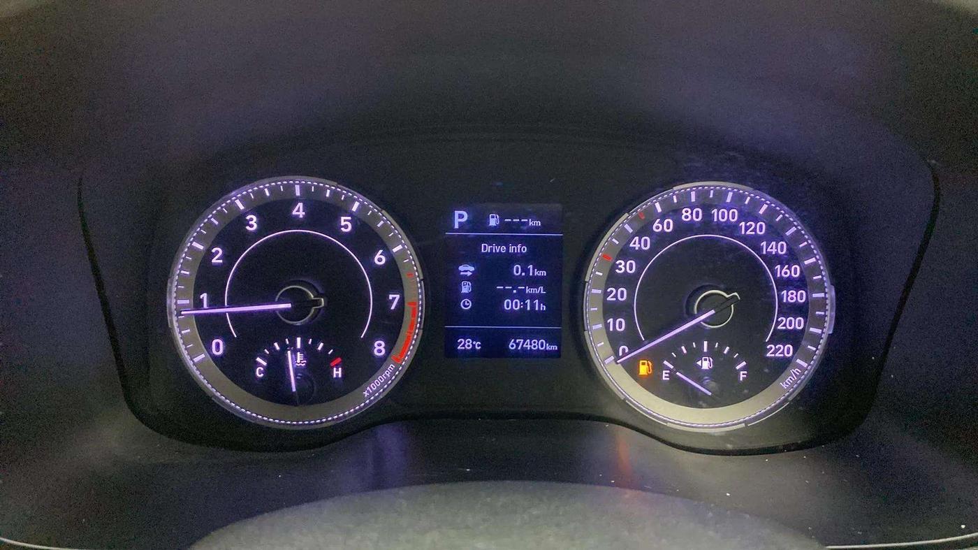 2019 Hyundai VENUE SX PLUS 1.0 TURBO DCT, Petrol, Automatic, 67,504 km, Odometer Image