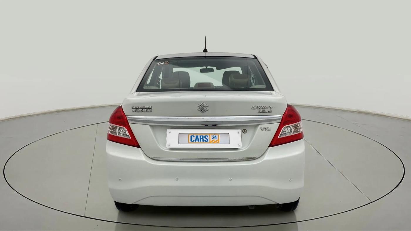 2015 Maruti Swift Dzire VXI, Petrol, Manual, 83,334 km, Back/Rear