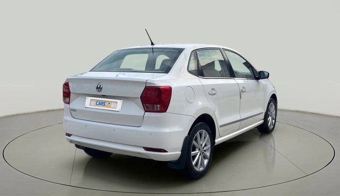 2017 Volkswagen Ameo HIGHLINE1.2L PLUS 16 ALLOY, Petrol, Manual, 74,730 km, Right Back Diagonal