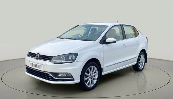 2017 Volkswagen Ameo HIGHLINE1.2L PLUS 16 ALLOY, Petrol, Manual, 74,730 km, Left Front Diagonal