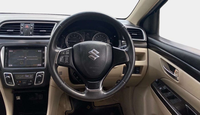 2015 Maruti Ciaz ZXI+, Petrol, Manual, 55,008 km, Steering Wheel Close Up