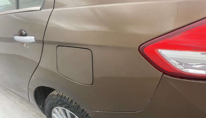 2015 Maruti Ciaz ZXI+, Petrol, Manual, 55,008 km, Left quarter panel - Minor scratches