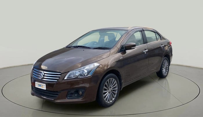 2015 Maruti Ciaz ZXI+, Petrol, Manual, 55,008 km, Left Front Diagonal
