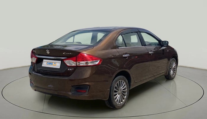 2015 Maruti Ciaz ZXI+, Petrol, Manual, 55,008 km, Right Back Diagonal