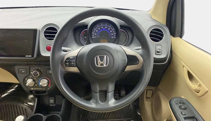 2015 Honda Brio S MT, Petrol, Manual, 43,378 km, Steering Wheel Close Up
