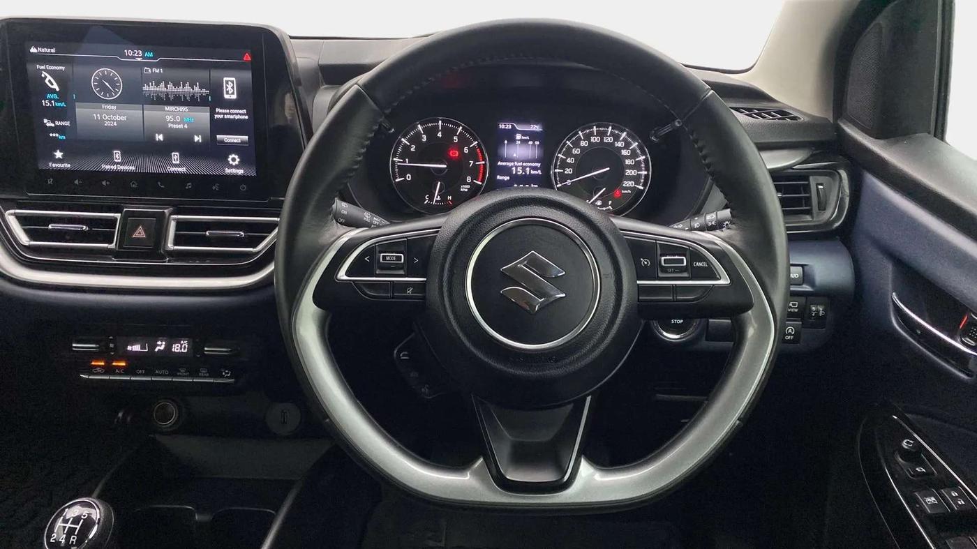 2023 Maruti Baleno ALPHA PETROL 1.2, Petrol, Manual, 8,249 km, Steering Wheel Close Up