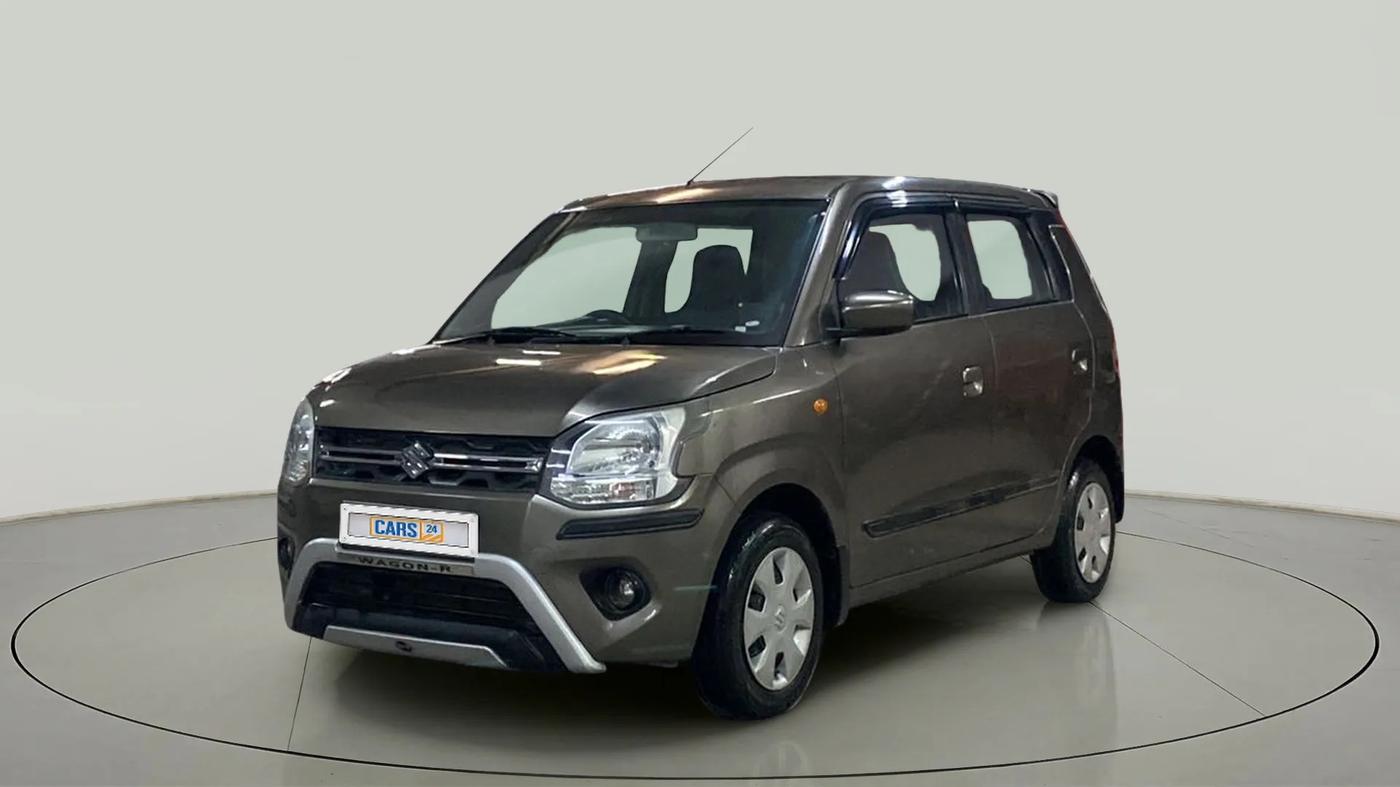 2019 Maruti New Wagon-R VXI 1.2, Petrol, Manual, 42,941 km, Left Front Diagonal