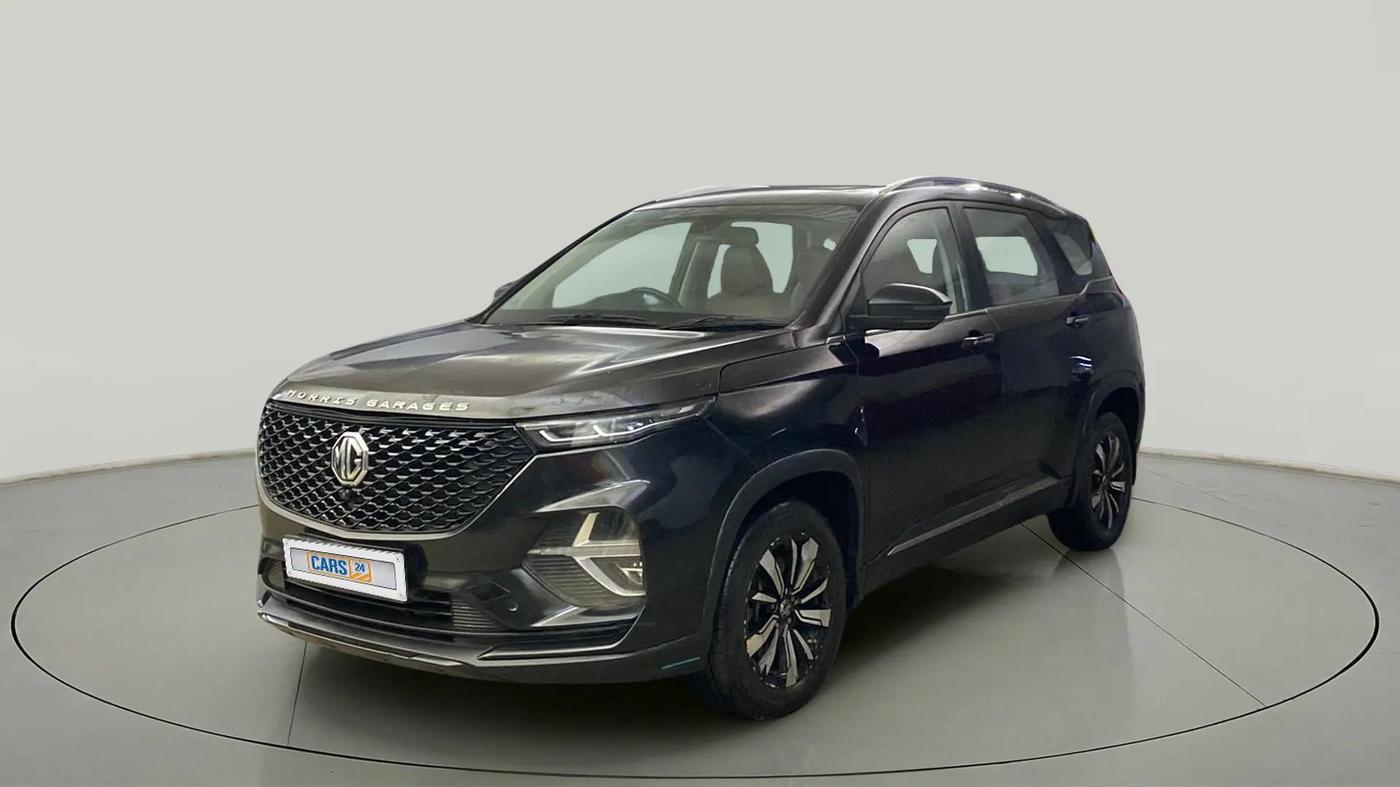 2020 MG HECTOR PLUS SHARP 1.5 PETROL TURBO HYBRID MT 6-STR, Petrol, Manual, 23,365 km, Left Front Diagonal