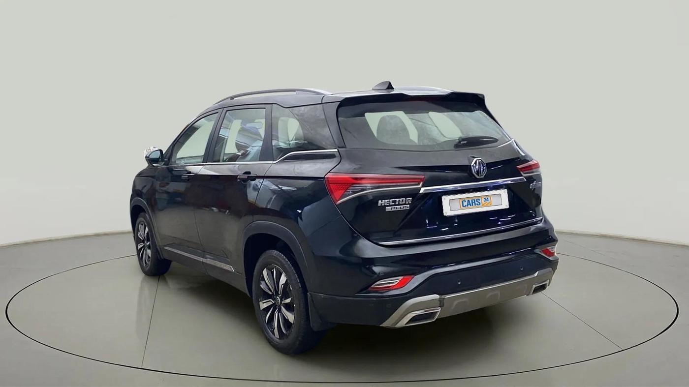 2020 MG HECTOR PLUS SHARP 1.5 PETROL TURBO HYBRID MT 6-STR, Petrol, Manual, 23,365 km, Left Back Diagonal