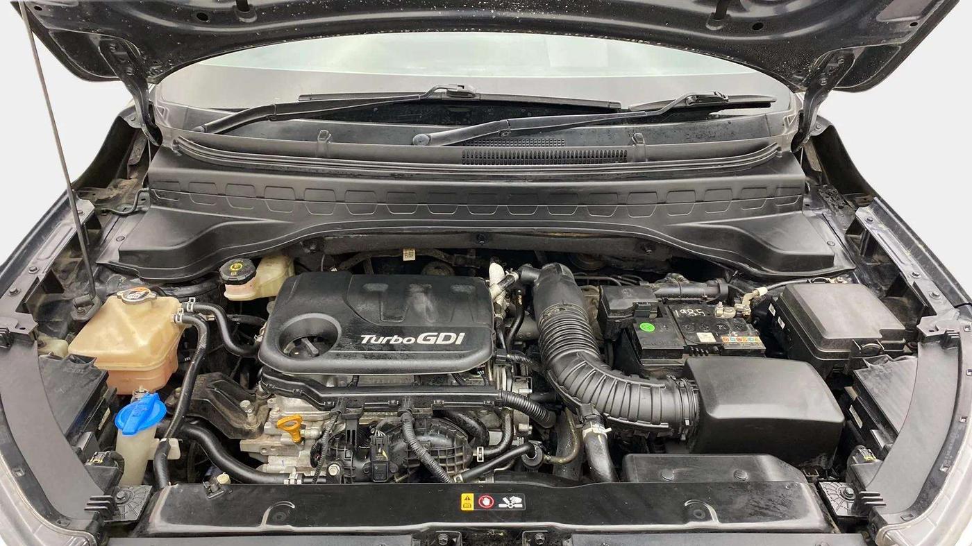 2021 KIA SONET HTX 1.0 IMT, Petrol, Manual, 43,627 km, Open Bonet