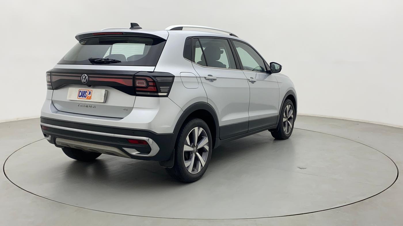 2022 Volkswagen TAIGUN TOPLINE 1.0 TSI AT, Petrol, Automatic, 57,250 km, Right Back Diagonal
