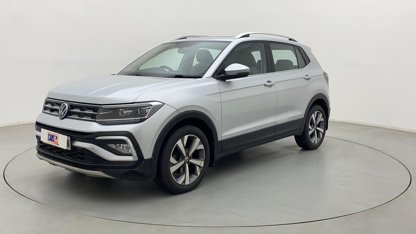 2022 Volkswagen TAIGUN TOPLINE 1.0 TSI AT, Petrol, Automatic, 57,250 km, Left Front Diagonal