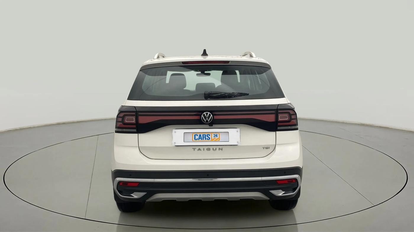 2023 Volkswagen TAIGUN TOPLINE 1.0 TSI AT, Petrol, Automatic, 14,764 km, Back/Rear