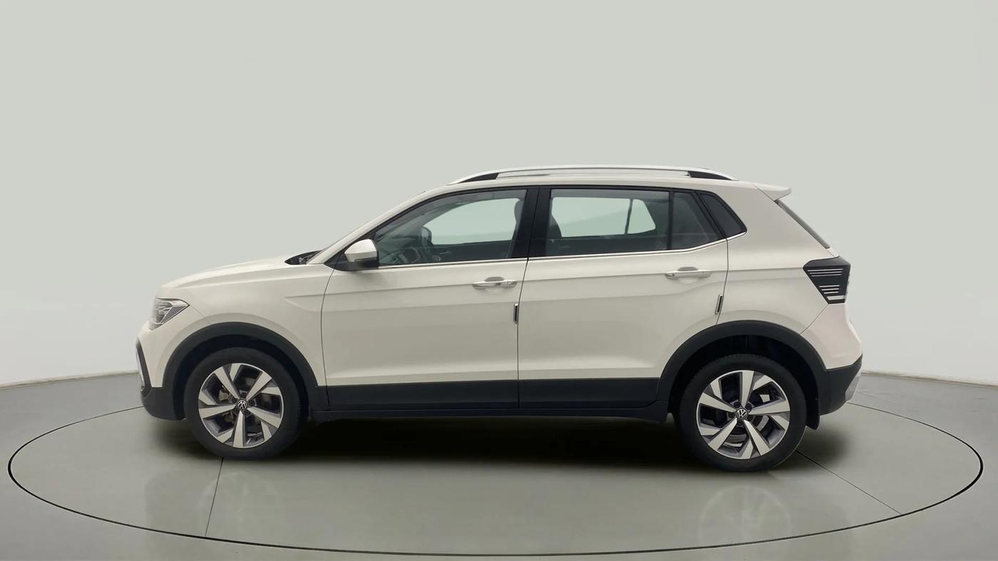 2023 Volkswagen TAIGUN TOPLINE 1.0 TSI AT, Petrol, Automatic, 14,764 km, Left Side