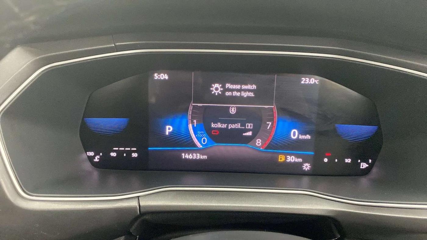 2023 Volkswagen TAIGUN TOPLINE 1.0 TSI AT, Petrol, Automatic, 14,764 km, Odometer Image