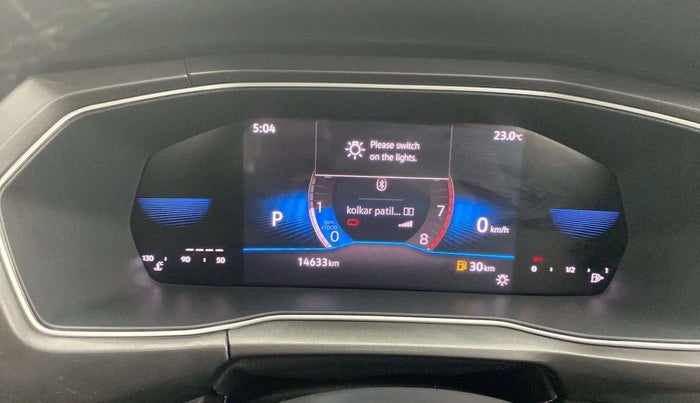 2023 Volkswagen TAIGUN TOPLINE 1.0 TSI AT, Petrol, Automatic, 14,764 km, Odometer Image