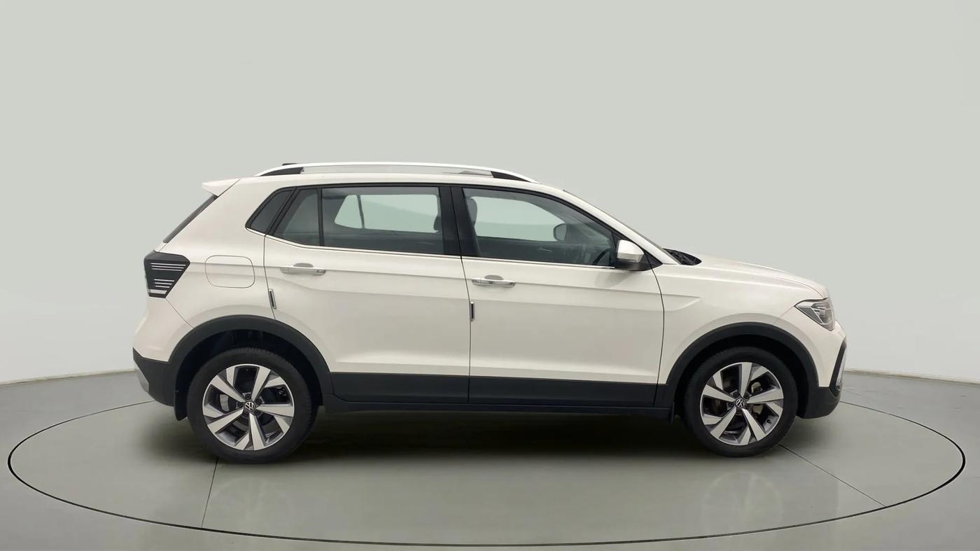 2023 Volkswagen TAIGUN TOPLINE 1.0 TSI AT, Petrol, Automatic, 14,764 km, Right Side