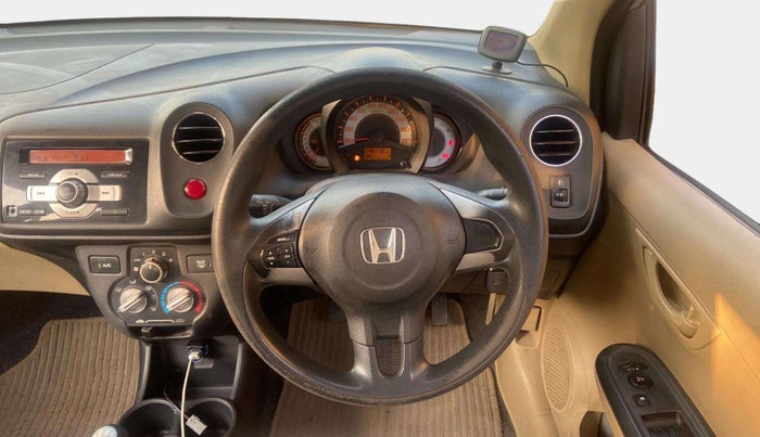 2014 Honda Brio S MT, Petrol, Manual, 46,167 km, Steering Wheel Close Up