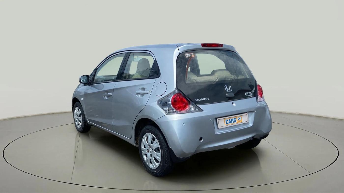 2014 Honda Brio S MT, Petrol, Manual, 46,167 km, Left Back Diagonal