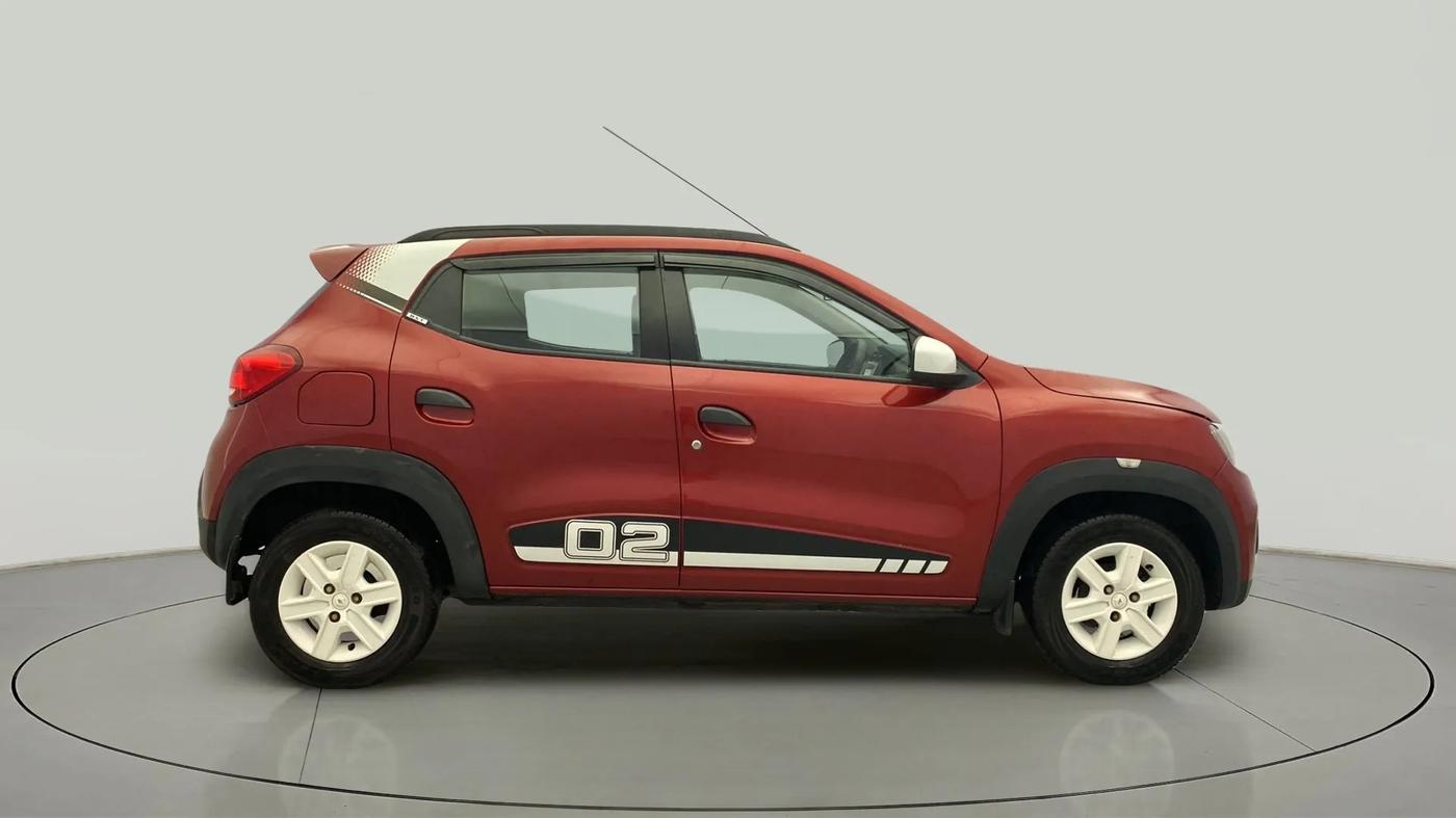 2017 Renault Kwid 1.0 RXT 02 Anniversary Edition, Petrol, Manual, 22,607 km, Right Side View