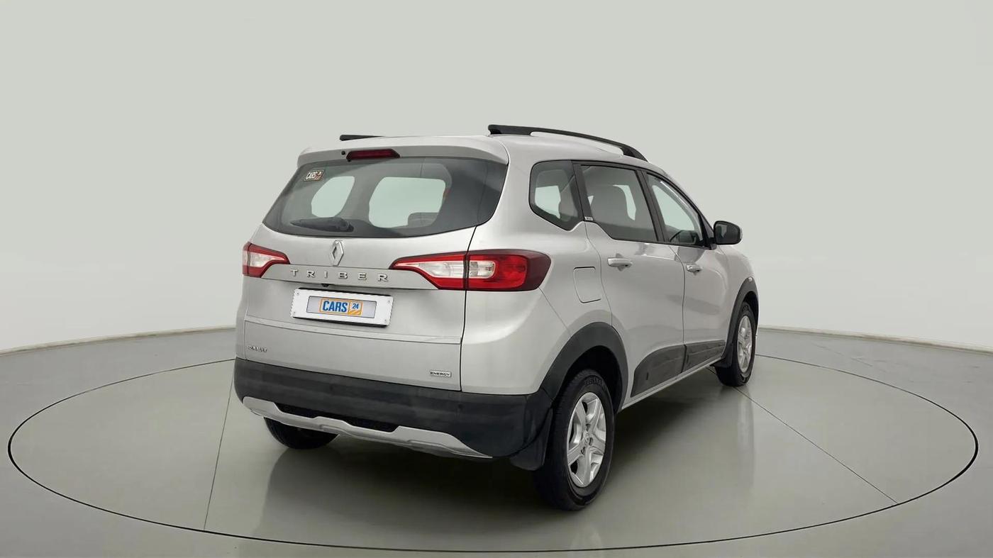 2019 Renault TRIBER RXZ, Petrol, Manual, 39,338 km, Right Back Diagonal
