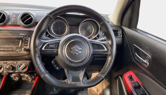 2018 Maruti Swift VXI AMT, Petrol, Automatic, 23,713 km, Steering Wheel Close Up