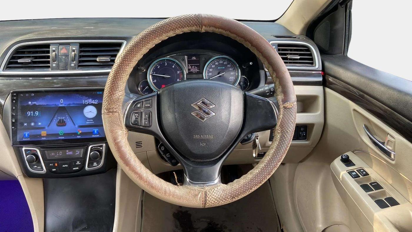 2017 Maruti Ciaz VDI+ SHVS, Diesel, Manual, 69,018 km, Steering Wheel Close Up