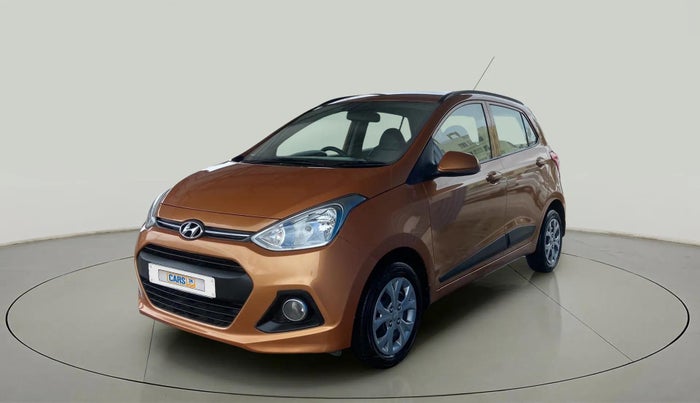 2016 Hyundai Grand i10 SPORTZ 1.2 KAPPA VTVT, Petrol, Manual, 69,764 km, Left Front Diagonal