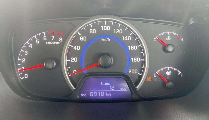 2016 Hyundai Grand i10 SPORTZ 1.2 KAPPA VTVT, Petrol, Manual, 69,764 km, Odometer Image